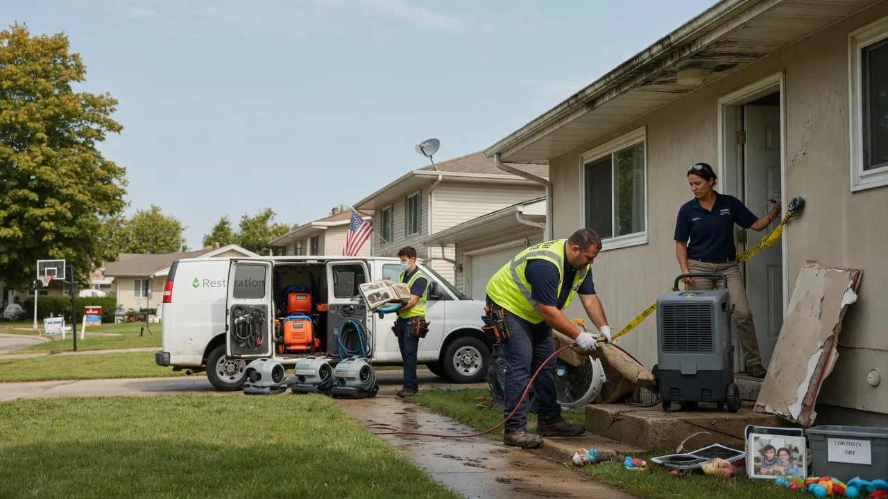 Water Damage Restoration in Harrold, SD near me